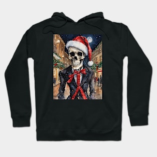 Christmas Skeleton Gentleman Hoodie